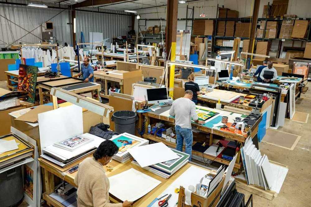 Foundation Hospitality factory floor in Fort Lauderdale