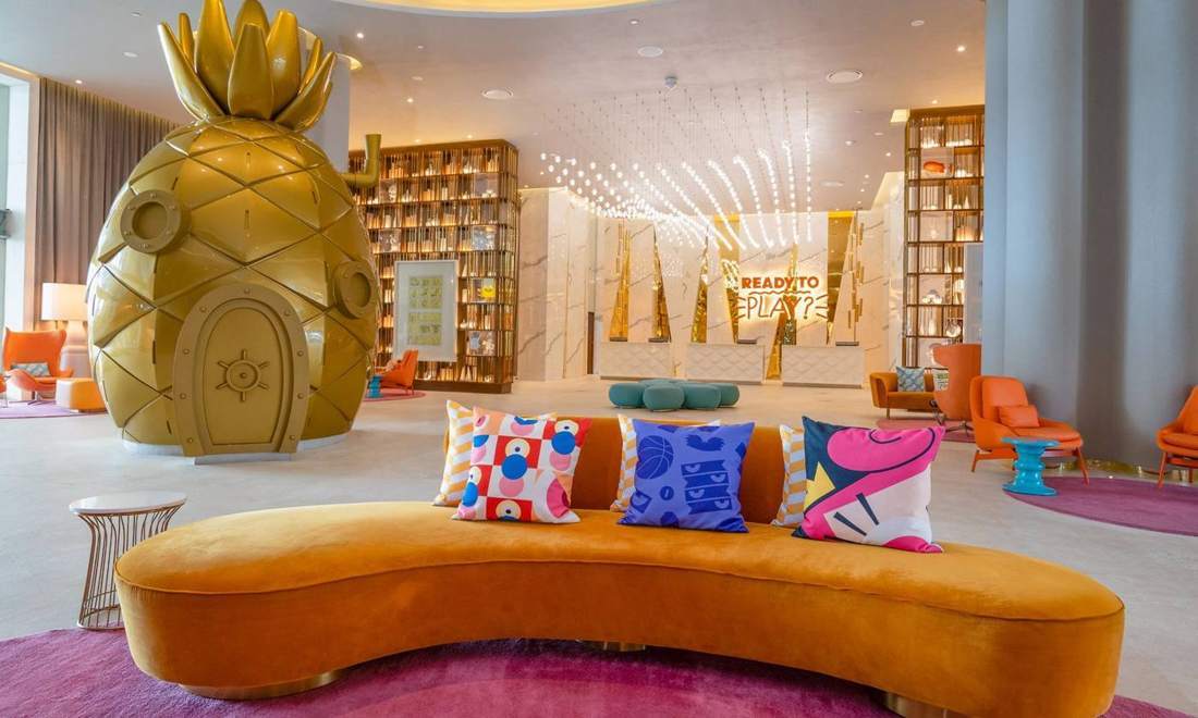 Nickelodeon Hotels and Resorts lobby
